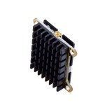 JHEMCU 2.5W VTX 5.8G 40CH Adjustable FPV Transmitter Built-in Microphone Heat Sink 2-6S 30X30mm for RC Airplane FPV Long Range